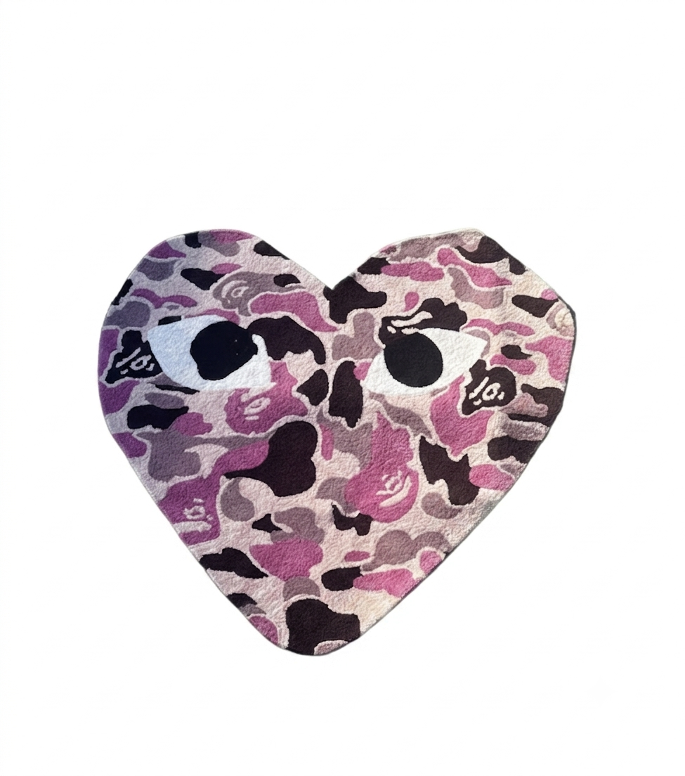 BAPE X CDG RUG