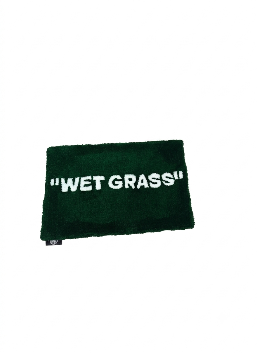 “Wet Grass” Custom Tufted Rug