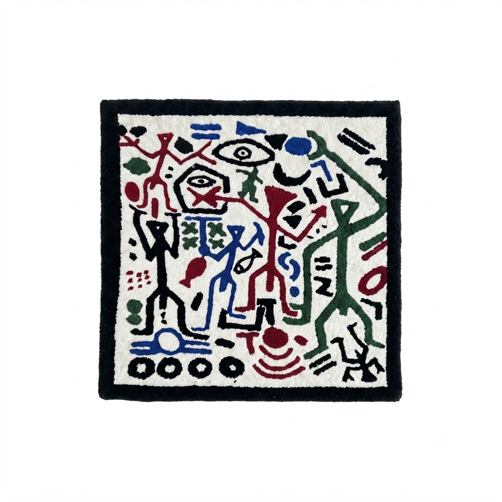 Keith Herring Tufted Rug