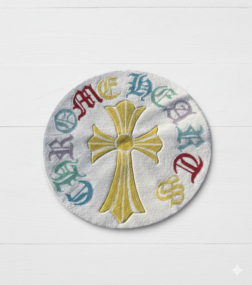 Chrome Heart Multi Color Rug